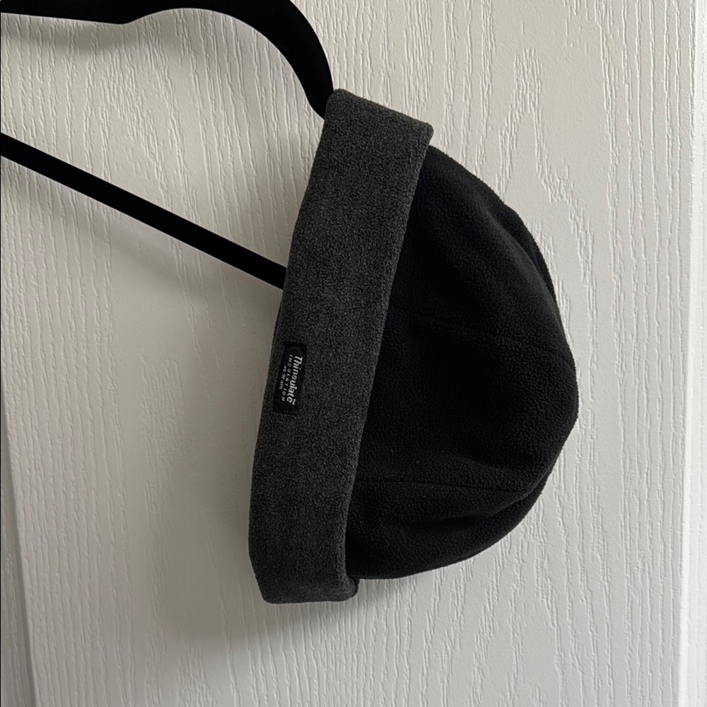 Stylish Black and Gray Hat with Modern Design